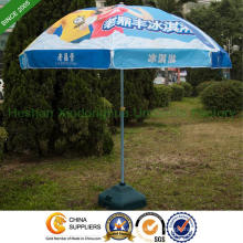 2.2m calor transferência impressão Sun Parasol com duplo costelas (BU-0048WD)